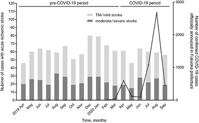 Delays in Presentation Time Under the COVID-19 Epidemic in Patients With Transient Ischemic Attack and Mild Stroke: A Retrospective Study of Three Hospitals in a Japanese Prefecture